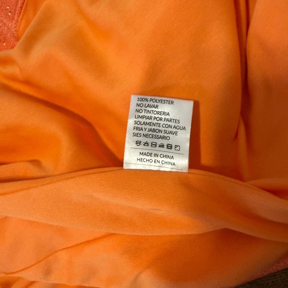 Ladivine Elegant Orange Evening Gown - Picture 9 of 15